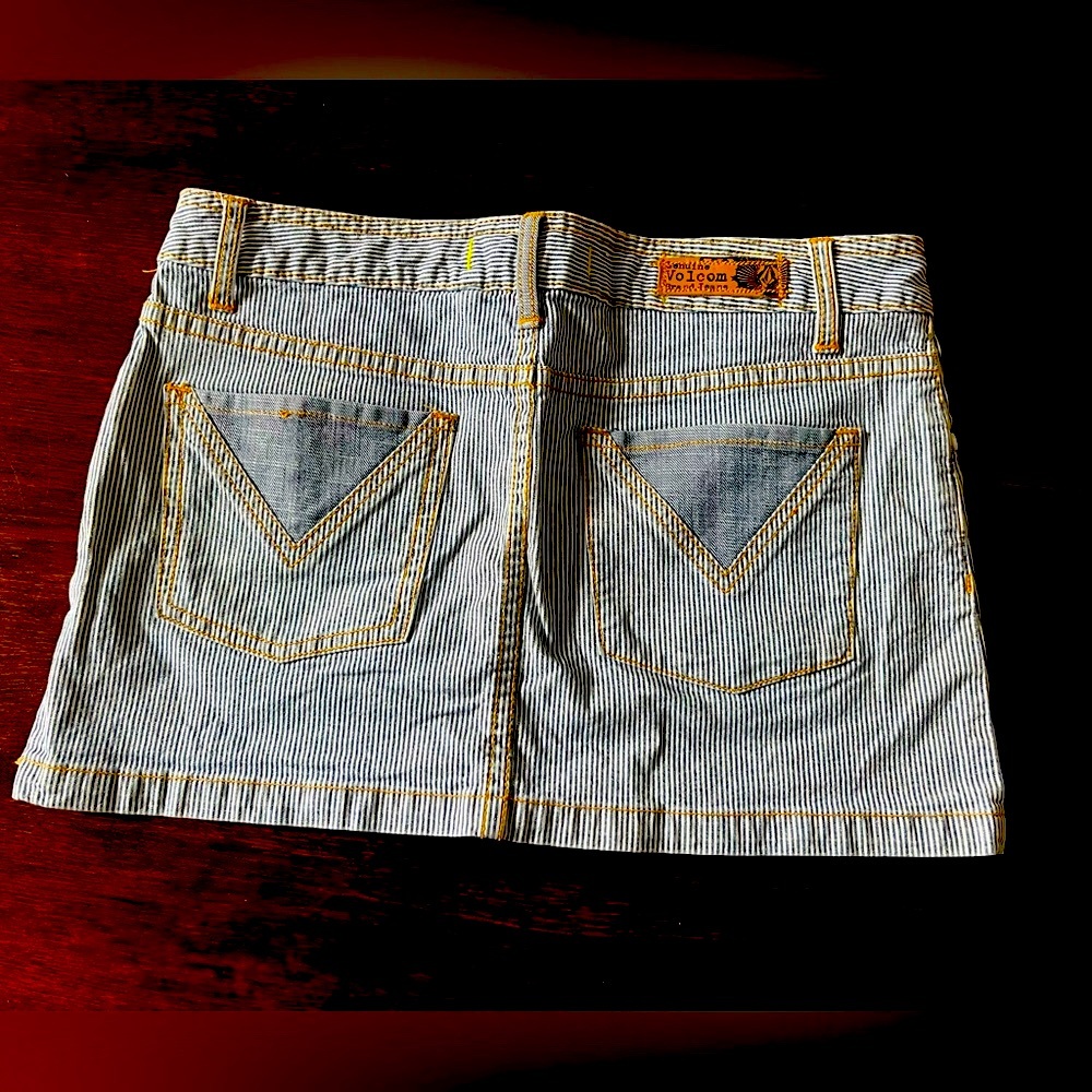 Volcom Stone Denim Skirt